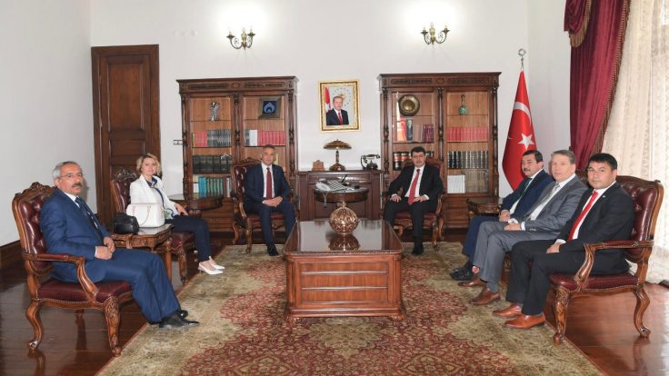 Ankara Valimiz Sn. Vasip Şahin ‘i Ziyaret Ettik.