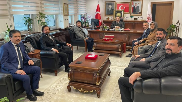 T.C. Çalışma ve Sosyal Güvenlik Bakan Yardımcısı Dr. Ertuğrul SOYSAL’ı ANMESDAY yönetim kurulu üyeleri olarak ziyarette bulunduk